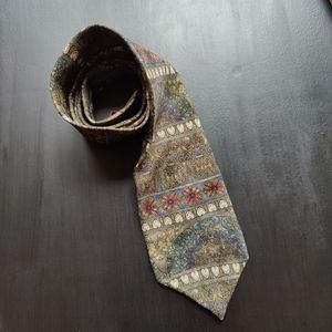 Vintage 100% silk Christian Dumas 👔 tie